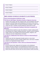 Immune System & Disease Substitute Lesson Plan sample page
