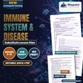 Immune System & Disease Substitute Lesson Plan cover