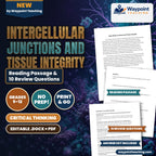 Intercellular Junctions and Tissue Integrity Reading Worksheet cover