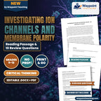 Investigating Ion Channels and Membrane Polarity Reading Worksheet cover