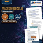 Macromolecules 5E Lesson Plan cover