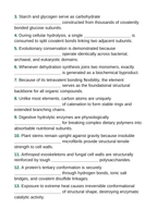 Macromolecules Fill-in-the-Blank Vocabulary Worksheet sample page
