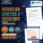 Mendelian Genetics & Inheritance Critical Thinking Prompts cover