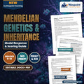 Mendelian Genetics & Inheritance Model Response & Scoring Guide cover