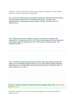 Mendelian Genetics & Inheritance Scaffolded Phenomena-Based Lesson: The Mystery of the Yellow Puppy: Two-Locus Epistasis in Labrador Retrievers Student Response Sheet sample page