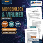 Microbiology & Viruses Lesson Quiz cover