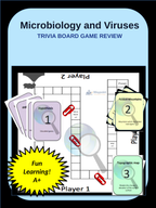 Microbiology & Viruses Trivia Board Game sample page