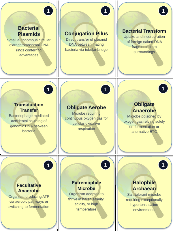 Microbiology & Viruses Trivia Board Game sample page