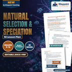 Natural Selection & Speciation 5E Lesson Plan cover