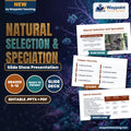 Natural Selection & Speciation Slide Show Presentation cover