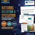 Natural Selection & Speciation Substitute Slideshow & Teacher Guide cover