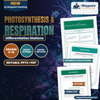 Photosynthesis & Respiration Differentiation Stations cover