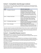 Photosynthesis & Respiration Model Response & Scoring Guide sample page