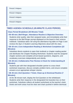 Photosynthesis & Respiration Substitute Lesson Plan sample page