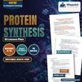 Protein Synthesis 5E Lesson Plan cover