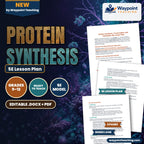 Protein Synthesis 5E Lesson Plan cover
