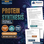 Protein Synthesis Bell Ringers & Exit Tickets cover