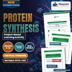 Protein Synthesis Project-Based Learning Activity cover