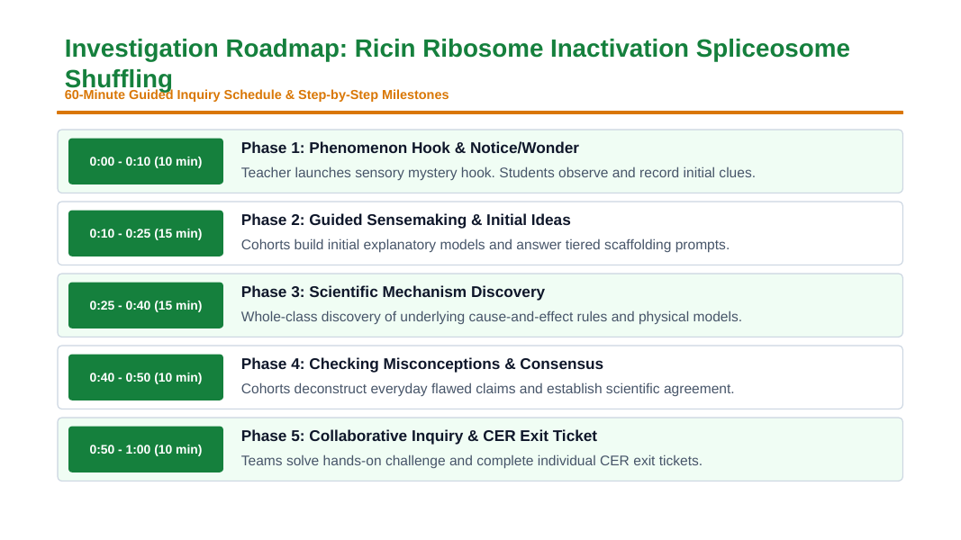 Protein Synthesis Scaffolded Phenomena-Based Lesson: One Cleaved Base, Total Cellular Paralysis: Ricin and the Fragility of Translation Presentation sample page