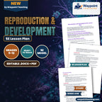 Reproduction & Development 5E Lesson Plan cover