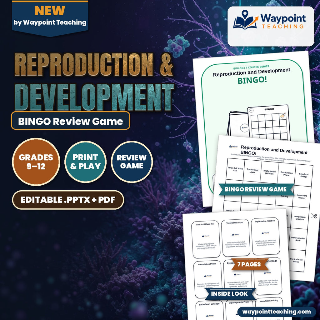 Reproduction & Development BINGO Review Game cover
