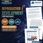 Reproduction & Development CER Task Cards cover