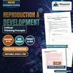 Reproduction & Development Critical Thinking Prompts cover