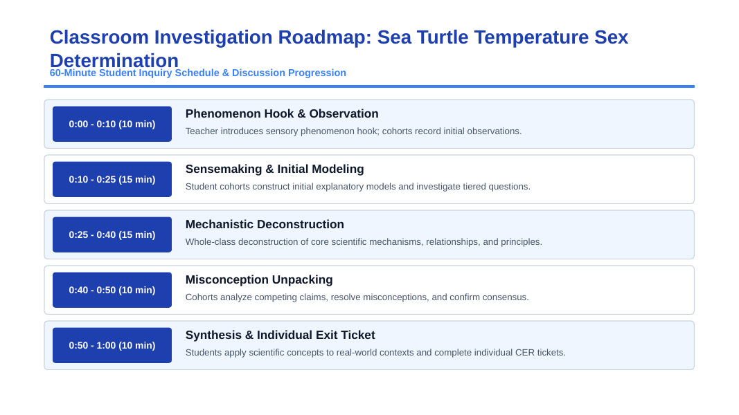 Reproduction & Development Phenomena-Based Lesson: Hot Chicks, Cool Dudes: The Sand Temperature That Dictates Turtle Gender Presentation sample page