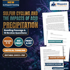 Sulfur Cycling and the Impacts of Acid Precipitation Reading Worksheet cover