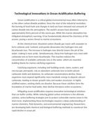 Technological Innovations in Ocean Acidification Buffering Reading Worksheet sample page