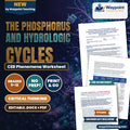 The Phosphorus and Hydrologic Cycles: Sedimentary Weathering, Runoff, Transpiration, and Limiting Nutrient Stoichiometry CER Phenomena Worksheet cover
