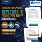 Tracking Phosphorus Depletion in Agricultural Runoff Reading Worksheet cover