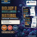Biology II Unit 6: Biology II Miscellaneous Material Bundle cover