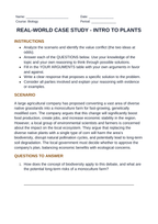Intro to Plants Real-World Case Study sample page