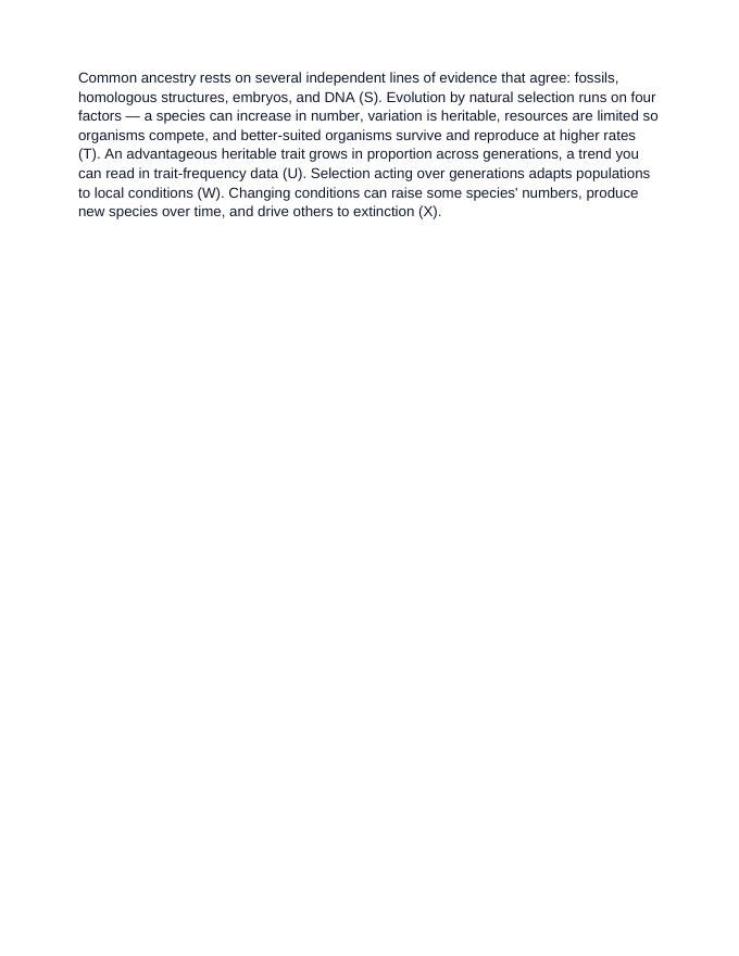 Keystone Biology Comprehensive Study Guide sample page