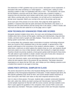 Keystone Biology Scoring Guide Companion sample page