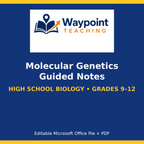 Molecular Genetics Guided Notes cover