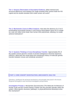 Molecular Genetics Phenomena-Based Lesson: HIV Reverse Transcription Student Response Sheet sample page