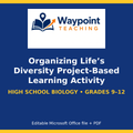 Organizing Life’s Diversity Project-Based Learning Activity cover