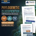 Phylogenetic Classification: Cladistics and Molecular Homology in Vertebrates CER Phenomena Worksheet cover
