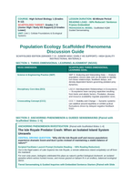 Population Ecology Scaffolded Phenomena-Based Lesson: Isle Royale Wolf Moose Crash Teacher Discussion Guide sample page