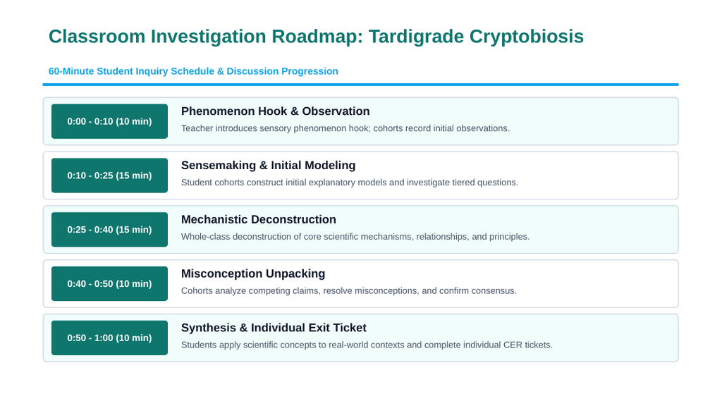 The Study of Life Phenomena-Based Lesson: Tardigrade Cryptobiosis Presentation sample page