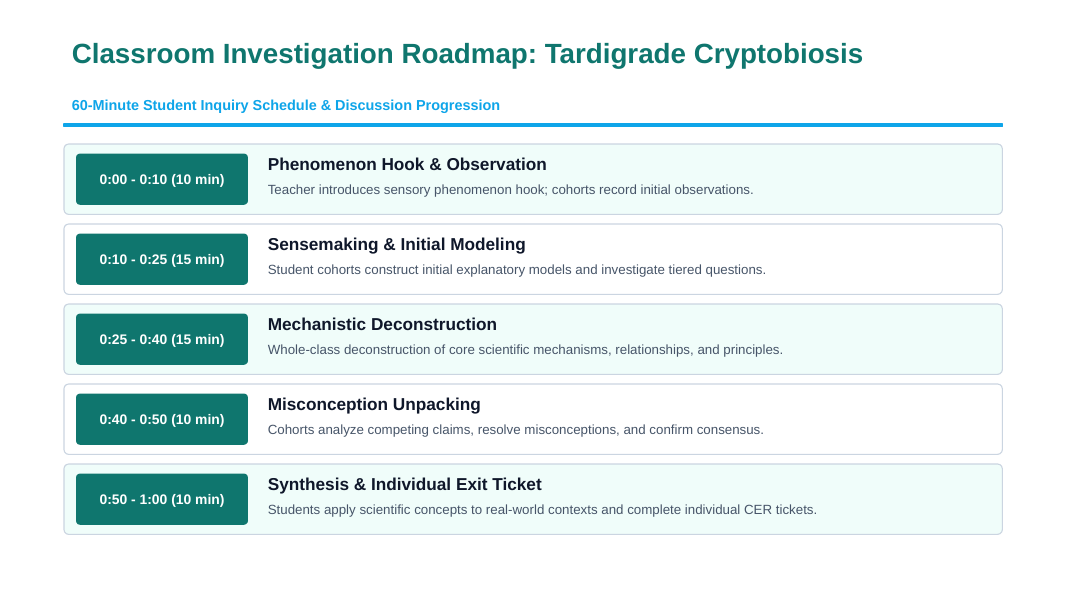 The Study of Life Phenomena-Based Lesson: Tardigrade Cryptobiosis Presentation sample page
