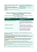 Viruses & Bacteria Scaffolded Phenomena-Based Lesson: MRSA Antibiotic Resistance Teacher Discussion Guide sample page
