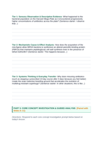 Viruses & Bacteria Scaffolded Phenomena-Based Lesson: MRSA Antibiotic Resistance Student Response Sheet sample page