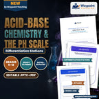 Acid-Base Chemistry & the pH Scale Differentiation Stations cover