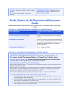Acid-Base Chemistry & the pH Scale Phenomena-Based Lesson: The Hyper-Acidic Turquoise Waters of Kawah Ijen's Crater Lake Teacher Discussion Guide sample page