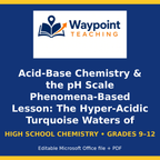 Acid-Base Chemistry & the pH Scale Phenomena-Based Lesson: The Hyper-Acidic Turquoise Waters of Kawah Ijen's Crater Lake Presentation cover
