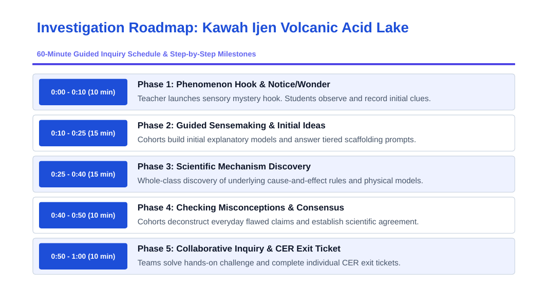 Acid-Base Chemistry & the pH Scale Scaffolded Phenomena-Based Lesson: The Hyper-Acidic Turquoise Waters of Kawah Ijen's Crater Lake Presentation sample page