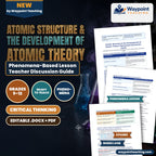 Atomic Structure & the Development of Atomic Theory Phenomena-Based Lesson: Rutherford's Alpha Particle Deflection Proving the Dense Nucleus Teacher Discussion Guide cover